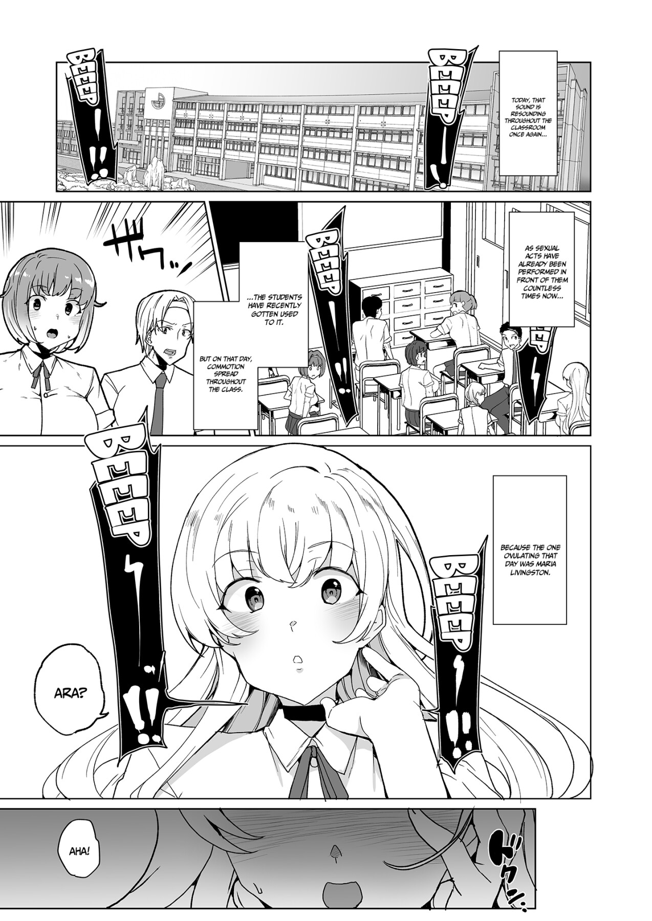 Hentai Manga Comic-Advanced Compulsory Sperm Implantation! EX 1 ~The Class's Unreachable Flower's Perverted Fetish~-Read-3